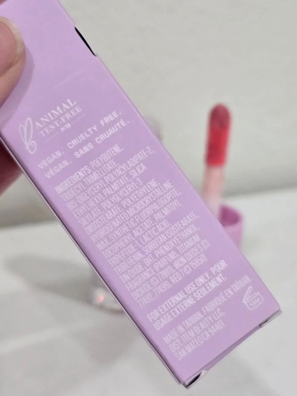 Item Beauty ✦ Ruled By Lip Gloss ✦ Moon High‑Shine Vegan Non‑Sticky Pink 4ml NWT